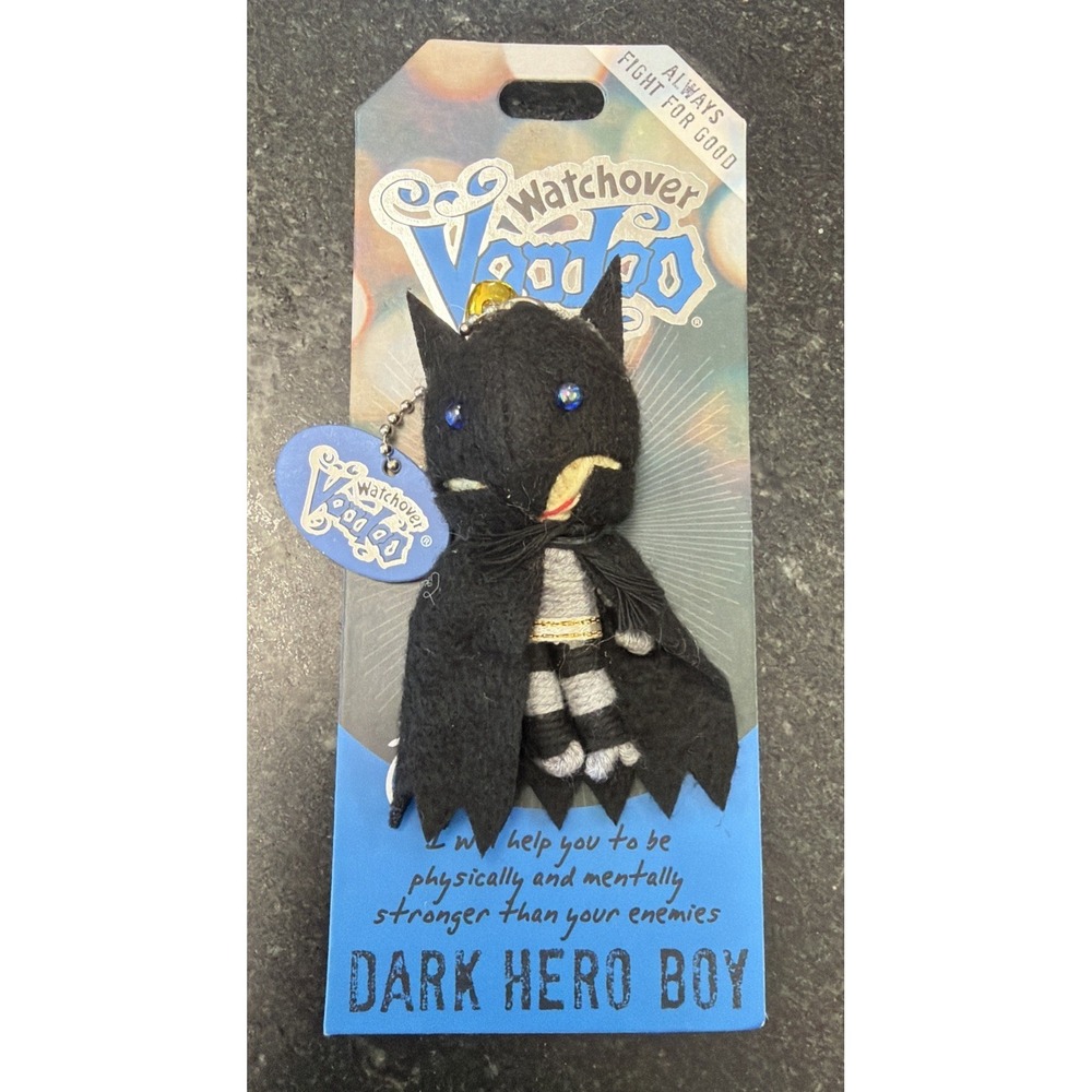 Watchover Voodoo Dolls Dark Hero Boy Key Chain‎ - New